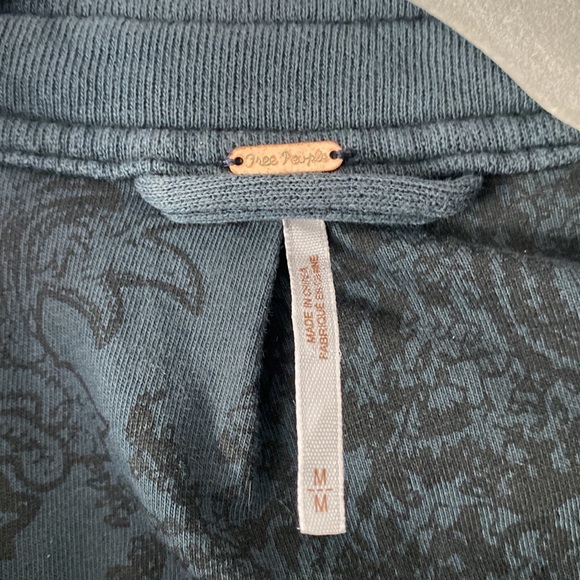 Free People Moto Jacket Size Medium - Picture 5 of 7